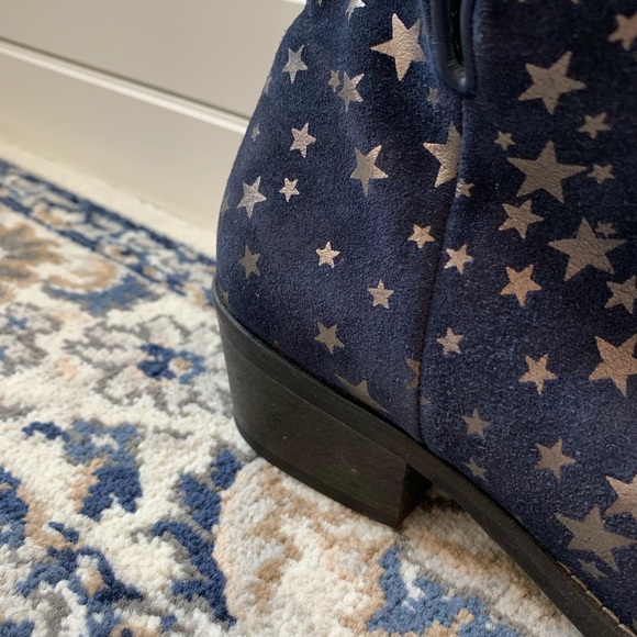 Blue Suede Star 🌟 Booties - Picture 7 of 8